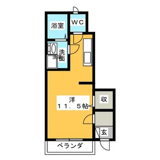 Sunny Pares【1階】の間取り