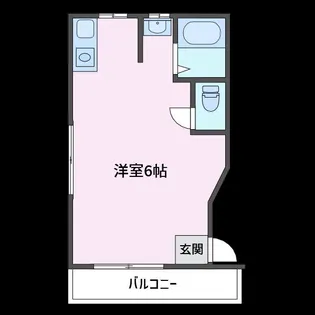 ローズハイツ【2階】の間取り