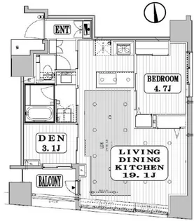 東京都港区南青山6【マンション】の間取り