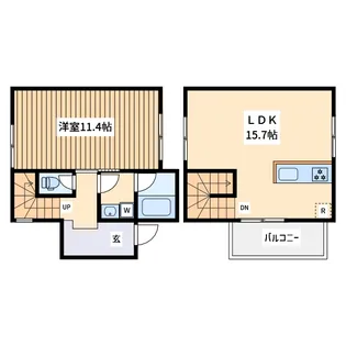 神奈川県川崎市麻生区上麻生4【一戸建】の間取り