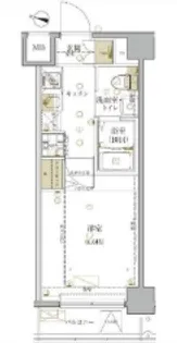 GROWS NISHI YOKOHAMAII【3階】の間取り