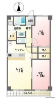 ヌーヴォアージュ【2階】の間取り