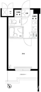 東京都豊島区南池袋4【マンション】の間取り