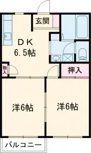 フリーデンハイム【2階】の間取り