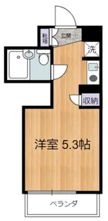 プリンセスコート赤堤【3階】の間取り