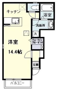 パークサイド【1階】の間取り