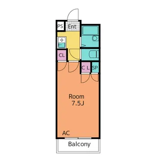 レジデンス北町【2階】の間取り