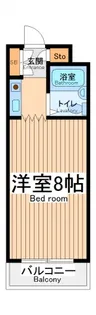 ハイネス相模大野【3階】の間取り