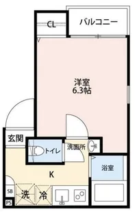 東京都足立区梅島2【マンション】の間取り