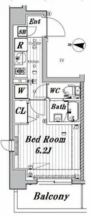 東京都品川区南大井3【マンション】の間取り