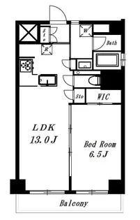 秀和第二南平台レジデンス【3階】の間取り