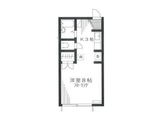 東京都中野区弥生町1【アパート】の間取り