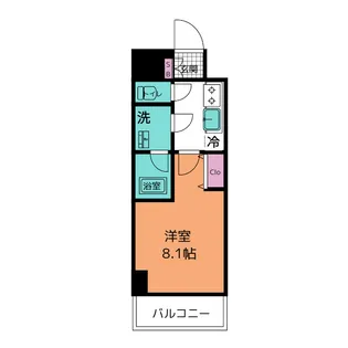 東京都大田区仲六郷1【マンション】の間取り
