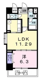 ベルナティオ【7階】の間取り