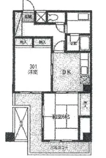 ルネマルス【3階】の間取り