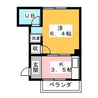 HOP【2階】の間取り
