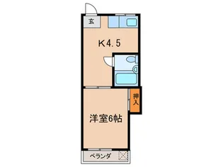 サンライトレジデンス【1階】の間取り