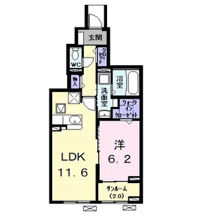 ファミール本郷【1階】の間取り