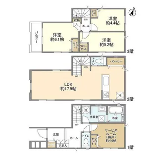 埼玉県さいたま市桜区南元宿2【一戸建】の間取り