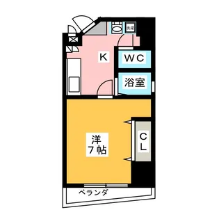 クラシア本陣【5階】の間取り