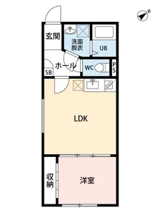 Peaks Funabashi【1階】の間取り