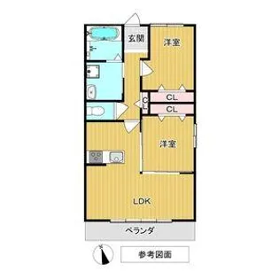 Herencia(エレンシア)【1階】の間取り