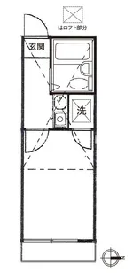 コーポマリーナ久が原【2階】の間取り