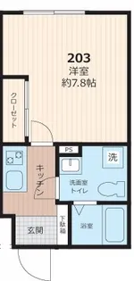 セレス池田山【1階】の間取り