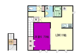 マルシェ【2階】の間取り