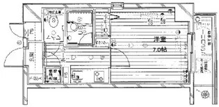 エクセルダイア蒲田III【7階】の間取り