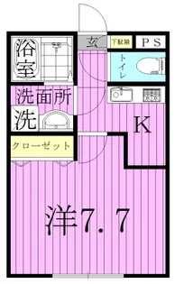 流山PS-1【1階】の間取り