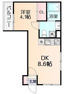メゾン雅(みやび)【2階】の間取り