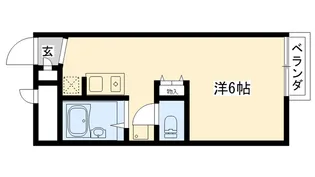 レオパレスIMAZUI【2階】の間取り