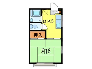 アネックスダイゴ【1階】の間取り