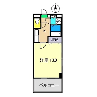 シャルメゾン木香【2階】の間取り