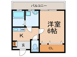 パインコート曽根東町【1階】の間取り