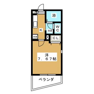 シーサイドテラスCHIBA【1階】の間取り