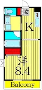 デルタ六町【3階】の間取り