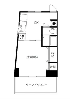 佐々木ビル【5階】の間取り