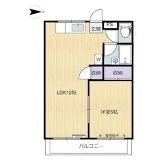 アネックス【1階】の間取り