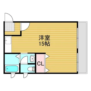 第2和田マンション【4階】の間取り