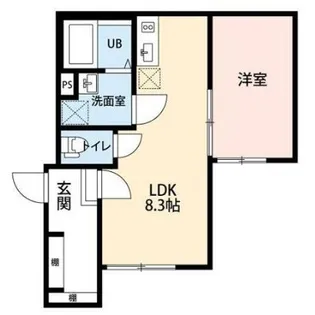 Copper House【3階】の間取り