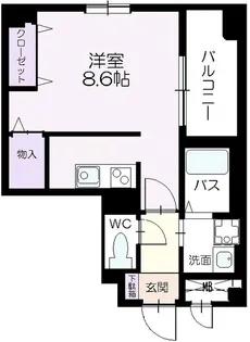 ソノロス 本所【3階】の間取り