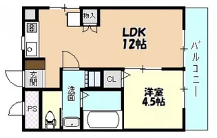 メゾンイヨ【2階】の間取り