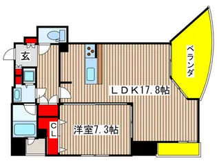 Proceed金山2【7階】の間取り