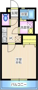 ペーパームーン【2階】の間取り