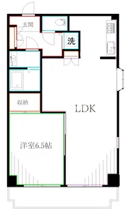 フォリスト【3階】の間取り