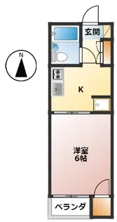 藤の木ハイツ第2棟【2階】の間取り