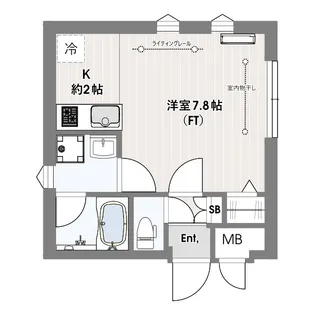 CASA SOIE【1階】の間取り