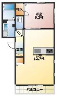 Six Printemps【1階】の間取り